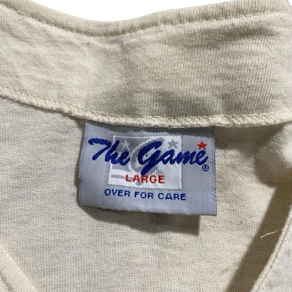 VINTAGE St. Louis Cardinals The Game Jersey Men's Large White 90s Grunge Skater - Picture 7 of 9